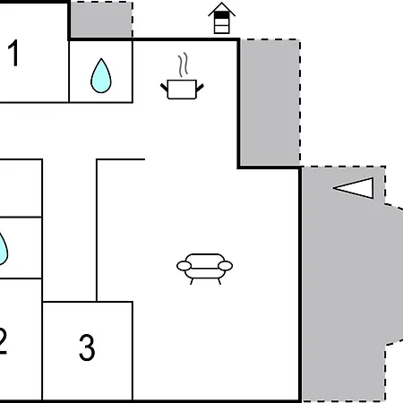 3 Bedroom Amazing In 公寓 *